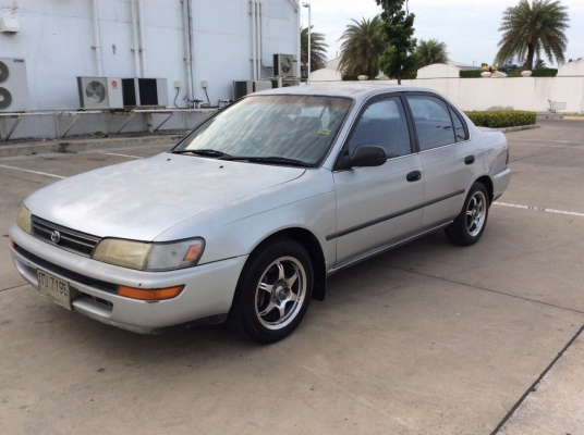 ขายรถ โตโยต้า สามห่วง ปี93 เครื่องหัวฉีด 1.6 เกียร์ธรรมดา ติดแก๊ส LPG เพาเวอร์ ไฟฟ้าทั้งคัน ภายในเบาะเดิมๆแอร์หนาว วิทยุCD. ตัวถังเดิมๆทั้งคันซอกเดิมทั้งคัน ห้องเครื่องเดิมๆ รถทรงดีไม่มีชน แม็ก15" เครื่องแน่น รถขับดีมาก ขายถูกครับ