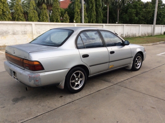 ขายรถ โตโยต้า สามห่วง ปี93 เครื่องหัวฉีด 1.6 เกียร์ธรรมดา ติดแก๊ส LPG เพาเวอร์ ไฟฟ้าทั้งคัน ภายในเบาะเดิมๆแอร์หนาว วิทยุCD. ตัวถังเดิมๆทั้งคันซอกเดิมทั้งคัน ห้องเครื่องเดิมๆ รถทรงดีไม่มีชน แม็ก15" เครื่องแน่น รถขับดีมาก ขายถูกครับ