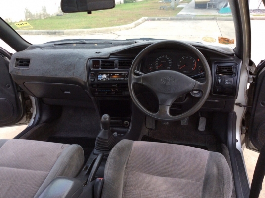 ขายรถ โตโยต้า สามห่วง ปี93 เครื่องหัวฉีด 1.6 เกียร์ธรรมดา ติดแก๊ส LPG เพาเวอร์ ไฟฟ้าทั้งคัน ภายในเบาะเดิมๆแอร์หนาว วิทยุCD. ตัวถังเดิมๆทั้งคันซอกเดิมทั้งคัน ห้องเครื่องเดิมๆ รถทรงดีไม่มีชน แม็ก15" เครื่องแน่น รถขับดีมาก ขายถูกครับ