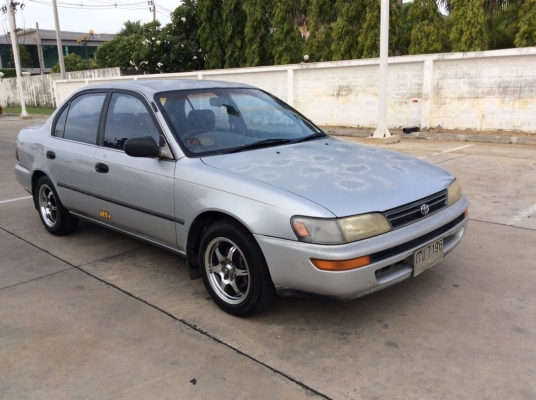 ขายรถ โตโยต้า สามห่วง ปี93 เครื่องหัวฉีด 1.6 เกียร์ธรรมดา ติดแก๊ส LPG เพาเวอร์ ไฟฟ้าทั้งคัน ภายในเบาะเดิมๆแอร์หนาว วิทยุCD. ตัวถังเดิมๆทั้งคันซอกเดิมทั้งคัน ห้องเครื่องเดิมๆ รถทรงดีไม่มีชน แม็ก15" เครื่องแน่น รถขับดีมาก ขายถูกครับ