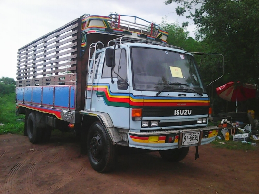 ขายหกล้อใหญ่ยาง 900 อีซุสุร็อกกี้ FTR-6BD1-165 HP ยาว5.50 ม. แอร์เย็น เบรคทิฟฟี่ พวงมาลัยเพาเวอร์ รถสวยพร้อมใช้