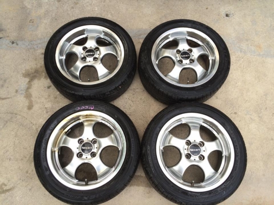 ขายw work nezart ขอบ15x6.5 et 50. 4/100 4วง สภาพสวยเดิมๆจากญี่ปุ่น ไม่เคยใช้งานในไทย จุ๊บแท้ ฝาแท้ ครบทุกวง. สตอกเกอร์ครบ.