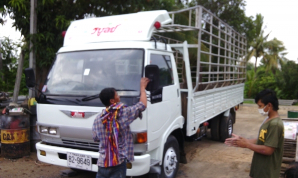 Hino Fc 120 แรง ปี 43 เล่มทะเบียนพร้อมโอน