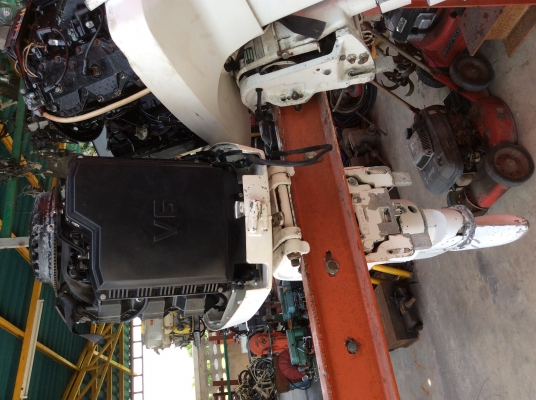 เครื่องวางท้าย Johnson V6 เครื่อง 225 แรง สภาพเดิมๆจากประเทศญี่ปุ่น นำเข้าจากประเทศญี่ปุ่น
