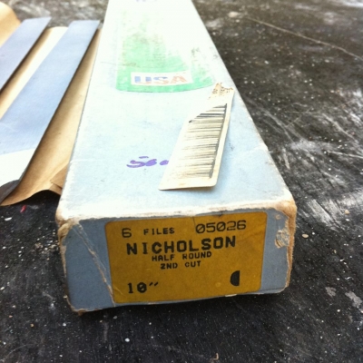 ตะไบท้องปลิง nicholson 2ND CUT MADE IN USA ขนาด 10 นิ้ว