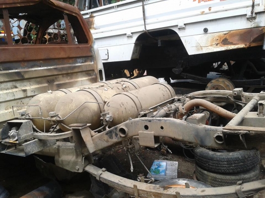 ขายซาก TATA XENON NGV ปี 2011 กะบะลอยไจแอนด์ มีทะเบียนชุดโอน