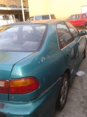Honda Civic eg 1.5 โฉมเตารีด เครื่องหัวฉีด  ปี 1995 ถูกๆ