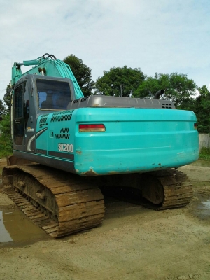 ขานรถแบคโฮ KOBELCO MARK 8 YN 12 SUPER โซ่หนาเอวแน่นไฟฟ้าเต็มเอกสารเล่มทะเบียน