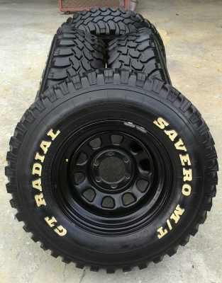 ขาย ยางMud 265/75R16 พร้อมล้อลายRockลบ30