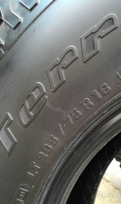 ขาย ยาง BF All 265/75 R 16 สวยๆ ขาย ยาง BF All 265/75 R 16 สวยๆ