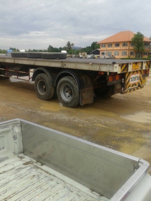 Hino FM3M/ หัวลากมือสอง/ สวยจังวิ่งน้อย ยางดี คัสซีเหลี่ยม พร้อมหางพื้น 12 เมตร ยางเรเดียร