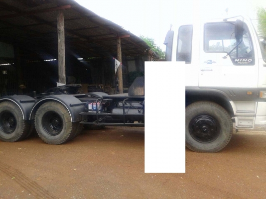 Hino FM3M/ หัวลากมือสอง/ สวยจังวิ่งน้อย ยางดี คัสซีเหลี่ยม พร้อมหางพื้น 12 เมตร ยางเรเดียร