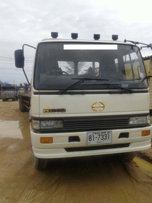 Hino FM3M/ หัวลากมือสอง/ สวยจังวิ่งน้อย ยางดี คัสซีเหลี่ยม พร้อมหางพื้น 12 เมตร ยางเรเดียร