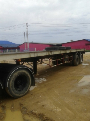 Hino FM3M/ หัวลากมือสอง/ สวยจังวิ่งน้อย ยางดี คัสซีเหลี่ยม พร้อมหางพื้น 12 เมตร ยางเรเดียร