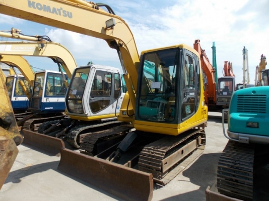 มาแล้วรถขุดสำหรับขุดลอกคลอง KOMATSU PC70-7