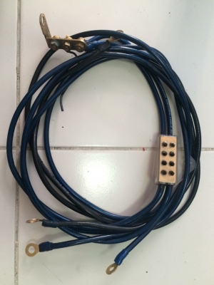 สายกราววาย 6 เส้น ยี่ห้อNISHIKORI EARTHING มือ2 ญี่ปุ่น