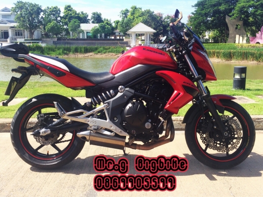 คุ้มราคาที่สุดในรุ่น Er6n ABS ปี11 สีแดงตัวสุดท้าย แต่งเต็ม สีสวยกริ้ป ยางสวย สภาพนางฟ้า ทะเบียนสวยฬฬฬ x99 ราคา 149000 เท่านั้น
