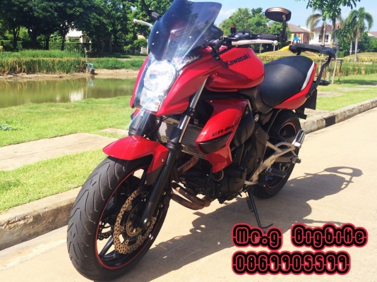 คุ้มราคาที่สุดในรุ่น Er6n ABS ปี11 สีแดงตัวสุดท้าย แต่งเต็ม สีสวยกริ้ป ยางสวย สภาพนางฟ้า ทะเบียนสวยฬฬฬ x99 ราคา 149000 เท่านั้น