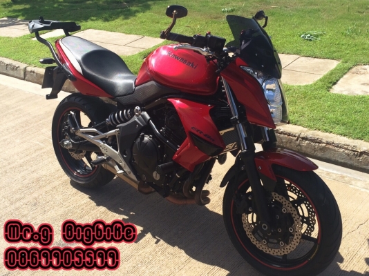 คุ้มราคาที่สุดในรุ่น Er6n ABS ปี11 สีแดงตัวสุดท้าย แต่งเต็ม สีสวยกริ้ป ยางสวย สภาพนางฟ้า ทะเบียนสวยฬฬฬ x99 ราคา 149000 เท่านั้น