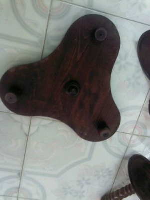 ชั้นวางของไม้คลาสสิคงานนอก