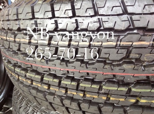 ยาง 265-70-16 ถอดป้ายแดง Bridgestone Dueler