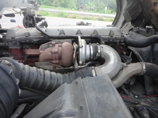 ขายรถบรรทุก 10 ล้อดั้มพ์ HINO MEGA ปี 48 แม่ ลูก สองเพลา 260 แรงม้า