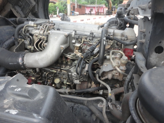 ขายรถบรรทุก 10 ล้อดั้มพ์ HINO MEGA ปี 48 แม่ ลูก สองเพลา 260 แรงม้า