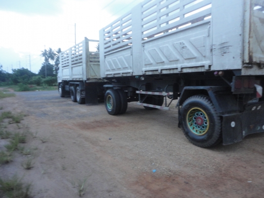 ขายรถบรรทุก 10 ล้อดั้มพ์ HINO MEGA ปี 48 แม่ ลูก สองเพลา 260 แรงม้า