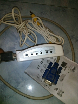 ขายตัวแปลงสัญญาน จอคอม ไปออก ทีวี