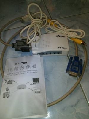 ขายตัวแปลงสัญญาน จอคอม ไปออก ทีวี