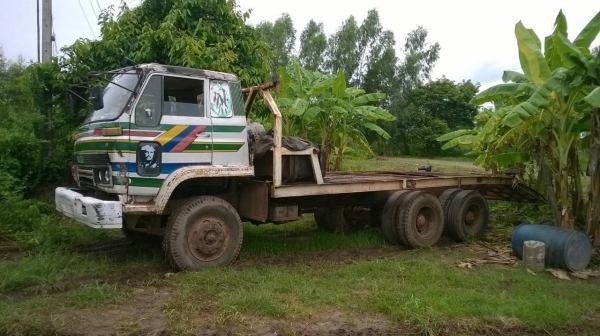 ขายเทนเลอร์เรียล 10 ล้อ 2 เพลา ไม่มีเล่มทะเบียน วางหัว JCM เครื่อง PD6 185 แรงม้า คัสซีมีปะบ้าง เบรคลมดัน พาวเวอร์ ราคาต่อรองได้ครับ