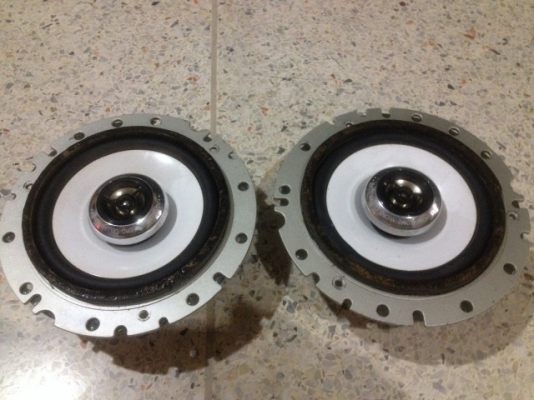 ลำโพง PANASONIC 6นิ้ว2ทางของเก่าญี่ปุ่นเเท้สภาพสวย