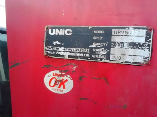 สิบล้อเครน 5. ตัน.   7.2 เมตร.  เพลาเดียว