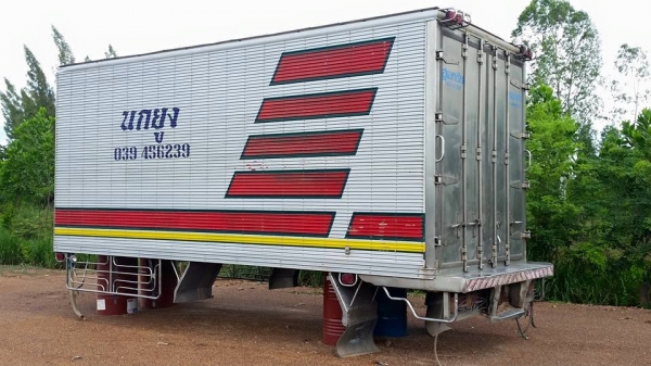 ขายตู้เปียกสแตนเลส ยาว6เมตร ใส่10ล้อ