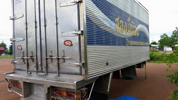 ขายตู้เปียกสแตนเลส ยาว6เมตร ใส่10ล้อ