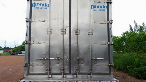 ขายตู้เปียกสแตนเลส ยาว6เมตร ใส่10ล้อ