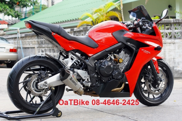 ขาย CBR650F สีเดิมทั้งคัน แต่งสวย ขาย CBR650F สีเดิมทั้งคัน แต่งสวย