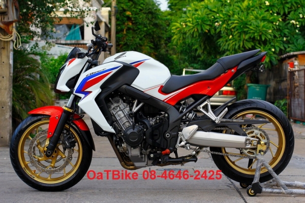 ขาย  CB650F  วิ่ง 3600 สภาพสวยพร้อมใช้หล่อๆ