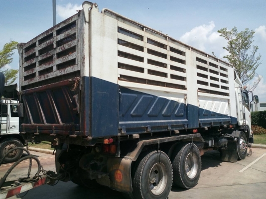 สิบล้อพ่วง อีซูซุ FVZ300ปี54แม่ดั้ม+ลูกปี55ดั้ม3คานยัดลงเลีมแล้ว สภาพดีสวยพร้อมวิ่งงาน เล่มทะเบียนพร้อมโอน