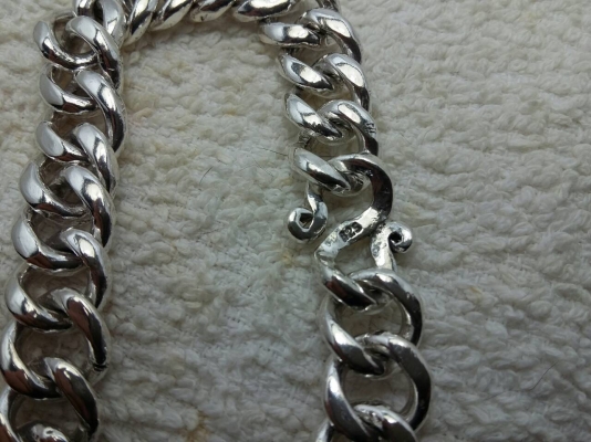 สร้อยข้อมือเลสเงิน เงินแท้ 92.5