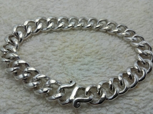 สร้อยข้อมือเลสเงิน เงินแท้ 92.5