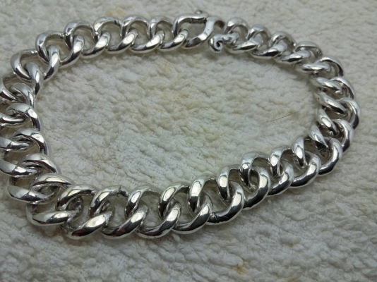 สร้อยข้อมือเลสเงิน เงินแท้ 92.5