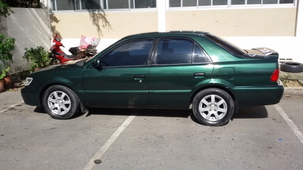 ขาย toyota soluna ท้ายหยดน้ำ ปี2000 เบรคABS แอร์แบ็ก (แก๊สหัวฉีด) เกียร์ออร์โต้