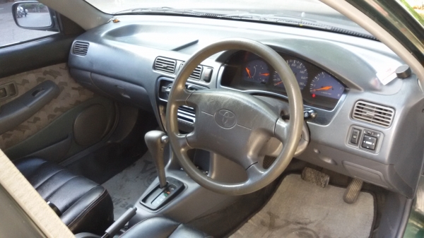 ขาย toyota soluna ท้ายหยดน้ำ ปี2000 เบรคABS แอร์แบ็ก (แก๊สหัวฉีด) เกียร์ออร์โต้