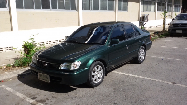 ขาย toyota soluna ท้ายหยดน้ำ ปี2000 เบรคABS แอร์แบ็ก (แก๊สหัวฉีด) เกียร์ออร์โต้