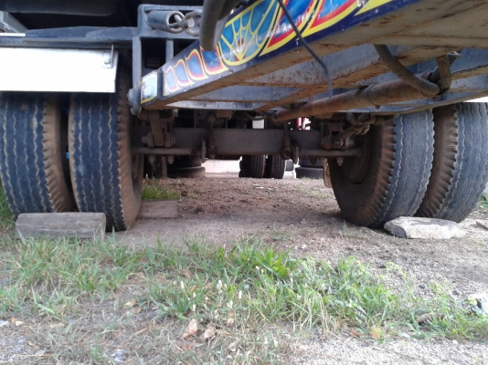 ขายลูกพ่วง2เพลาไม่ดั้มกระบะเนียม ปี 50 ยาว 6.40 อู่เอสทีสวยมากๆๆๆ