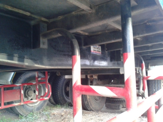 ขายลูกพ่วง2เพลาไม่ดั้มกระบะเนียม ปี 50 ยาว 6.40 อู่เอสทีสวยมากๆๆๆ