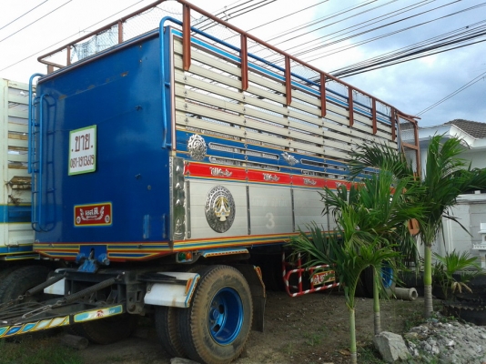 ขายลูกพ่วง2เพลาไม่ดั้มกระบะเนียม ปี 50 ยาว 6.40 อู่เอสทีสวยมากๆๆๆ