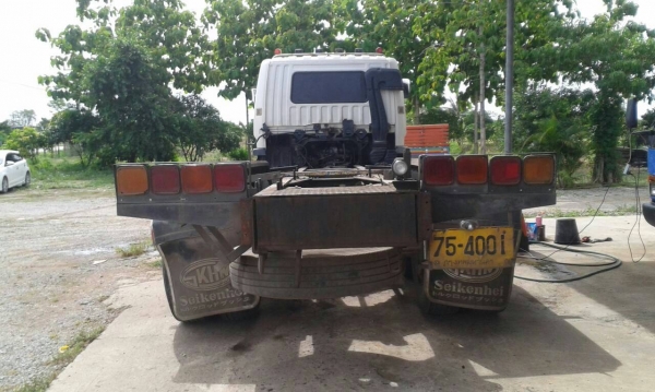 สิบล้อ มิตรซู FUSO MM FN 617M 225โบอินเตอร์ หัวแคซซี สภาพเยียมสวยเดิมทั้งคัน ทะเบียนพร้อมโอน