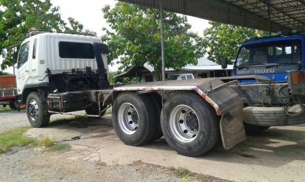 สิบล้อ มิตรซู FUSO MM FN 617M 225โบอินเตอร์ หัวแคซซี สภาพเยียมสวยเดิมทั้งคัน ทะเบียนพร้อมโอน